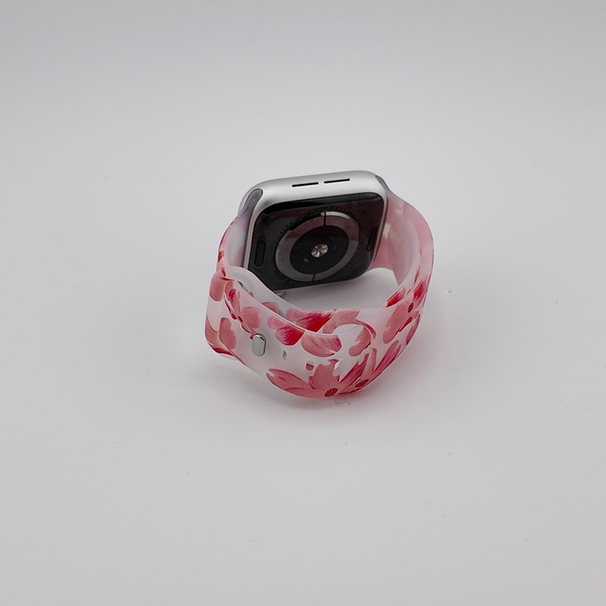Correa Apple Watch, de silicona con estampado, para mujer, modelo Saroa