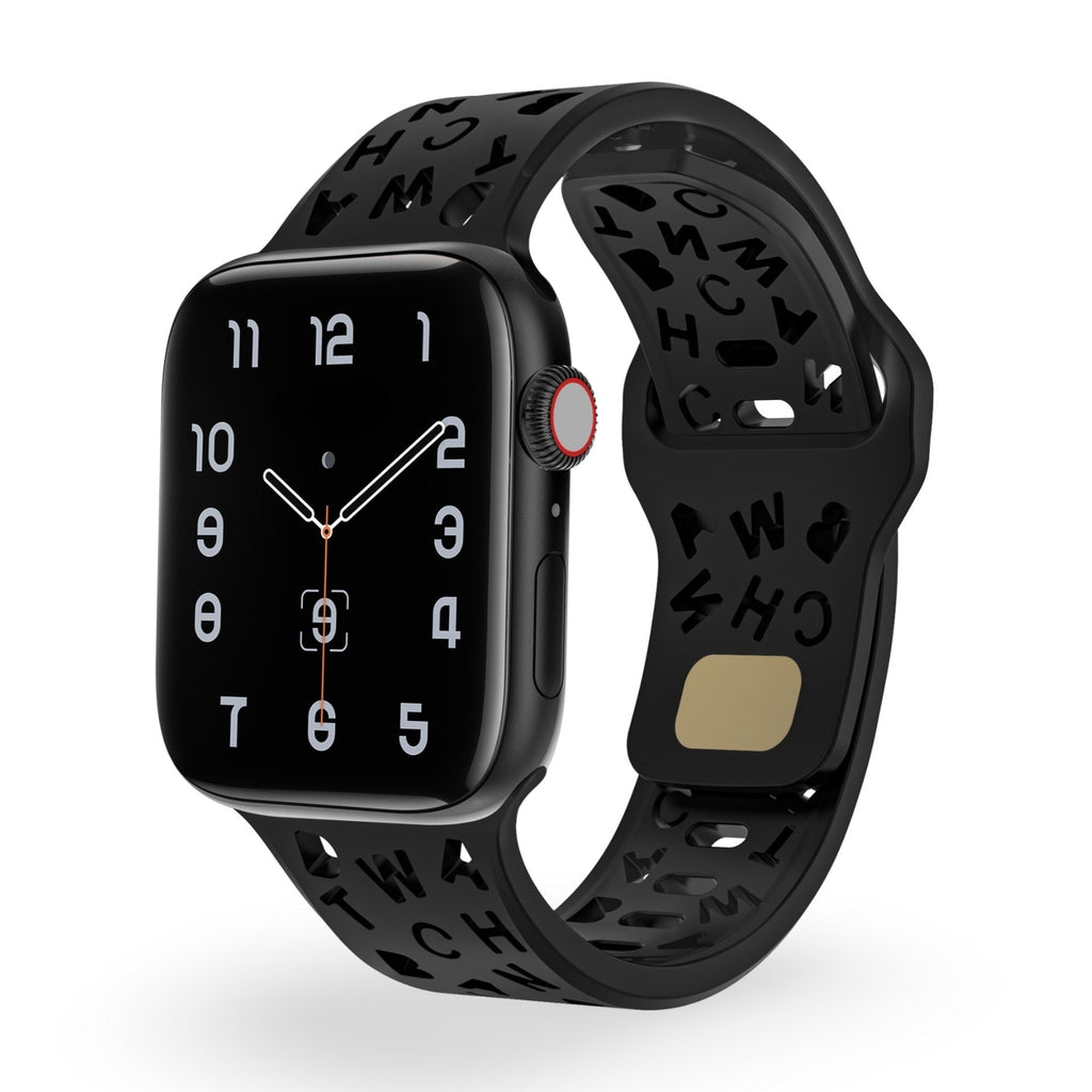 Correa Apple Watch de silicona, para mujer, modelo Rona