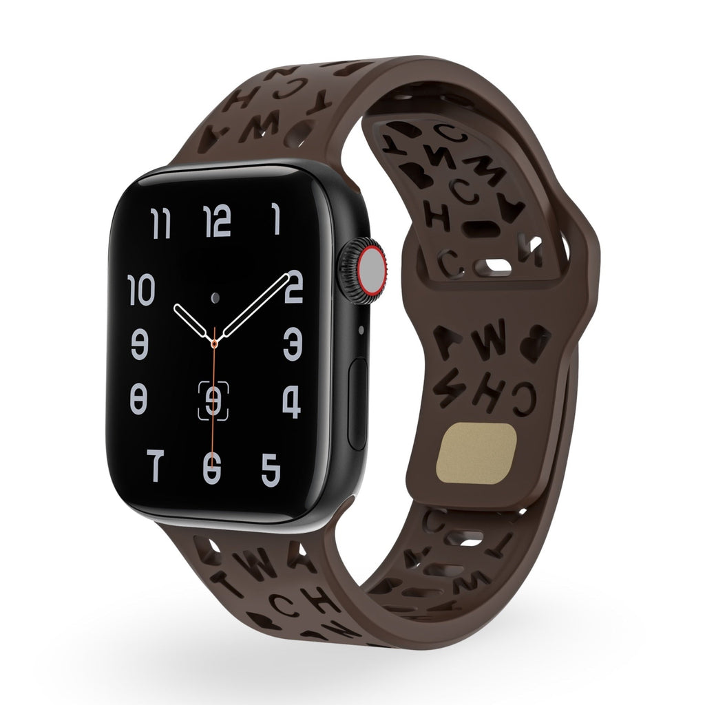 Correa Apple Watch de silicona, para mujer, modelo Rona