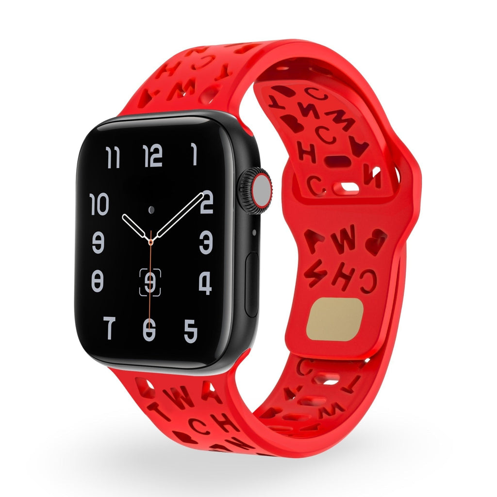 Correa Apple Watch de silicona, para mujer, modelo Rona