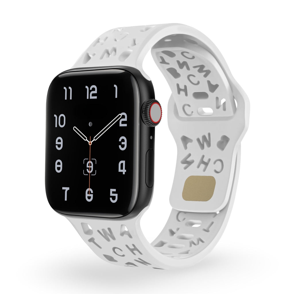 Correa Apple Watch de silicona, para mujer, modelo Rona