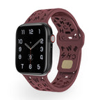 Correa Apple Watch de silicona, para mujer, modelo Rona