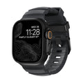 Correa de silicona reforzada para Apple Watch, hebilla resistente, look moderno para Apple Watch 44-49mm, modelo Sadius