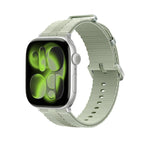 Pulsera de silicona texturizada para Apple Watch, con hebilla robusta de acero inoxidable, comodidad absoluta, modelo Guetta