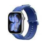 Pulsera de silicona texturizada para Apple Watch, con hebilla robusta de acero inoxidable, comodidad absoluta, modelo Guetta