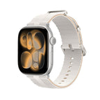Pulsera de silicona texturizada para Apple Watch, con hebilla robusta de acero inoxidable, comodidad absoluta, modelo Guetta