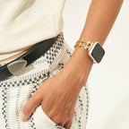 Correa Apple Watch de estrellas, para mujer, circonitas de colores, modelo Érima