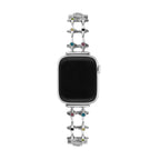 Correa Apple Watch de estrellas, para mujer, circonitas de colores, modelo Érima