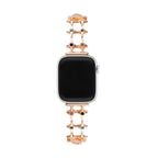 Correa Apple Watch de estrellas, para mujer, circonitas de colores, modelo Érima