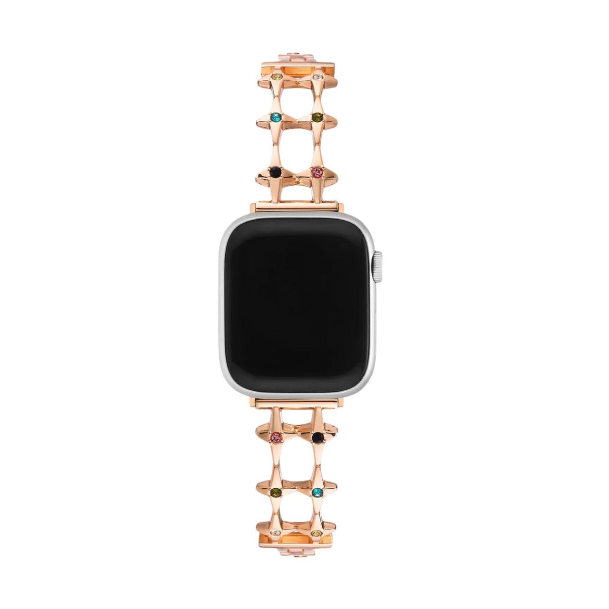 Correa Apple Watch de estrellas, para mujer, circonitas de colores, modelo Érima