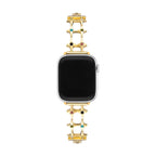 Correa Apple Watch de estrellas, para mujer, circonitas de colores, modelo Érima