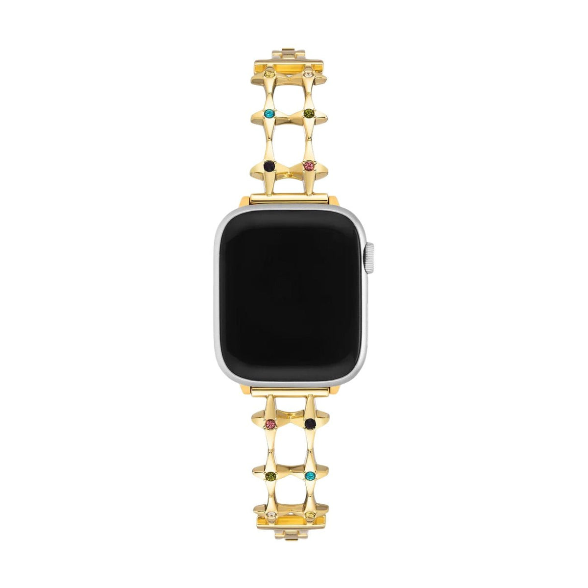 Correa Apple Watch de estrellas, para mujer, circonitas de colores, modelo Érima
