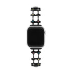 Correa Apple Watch de estrellas, para mujer, circonitas de colores, modelo Érima