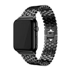 Correa Apple Watch de malla de escamas hexagonales, cierre desplegable, modelo Zeldia