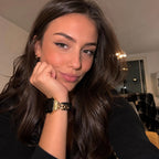 Pulsera de malla marinera para Apple Watch, correa fina ajustable con hebilla de espiga, acabados dorado, plateado y negro, modelo Malsa