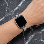 Correa Apple Watch, con lentejuelas, para mujer, modelo Douwa