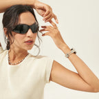 Correa Apple Watch para mujer, motivo estrellas engastadas con circonitas, modelo Tekla