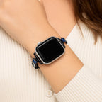Correa Apple Watch, para mujer, estrella y luna, modelo Stormi