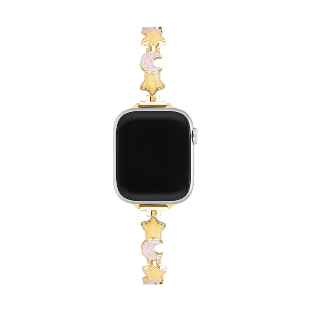 Correa Apple Watch, para mujer, estrella y luna, modelo Stormi