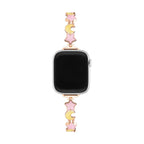 Correa Apple Watch, para mujer, estrella y luna, modelo Stormi