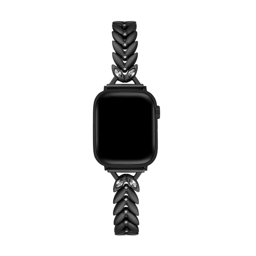 Correa Apple Watch, para mujer, hojas entrelazadas, chic, modelo Lokla