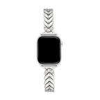 Correa Apple Watch, para mujer, hojas entrelazadas, chic, modelo Lokla