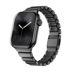 Correa Apple Watch Premium de acero inoxidable y FKM, para Apple Watch, diseño flexible y resistente, modelo Sigone