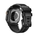Correa Apple Watch deportiva de silicona ranurada y transpirable, hebilla de acero, modelo Arda