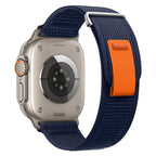 Correa Trail Edition de nailon resistente para Apple Watch con cierre de velcro, modelo Elios