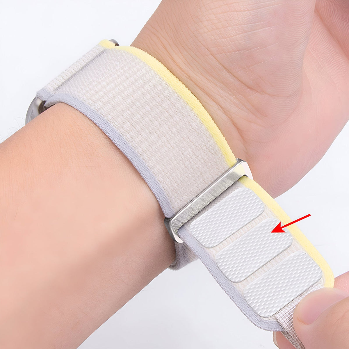 Correa Trail Edition de nailon resistente para Apple Watch con cierre de velcro, modelo Elios