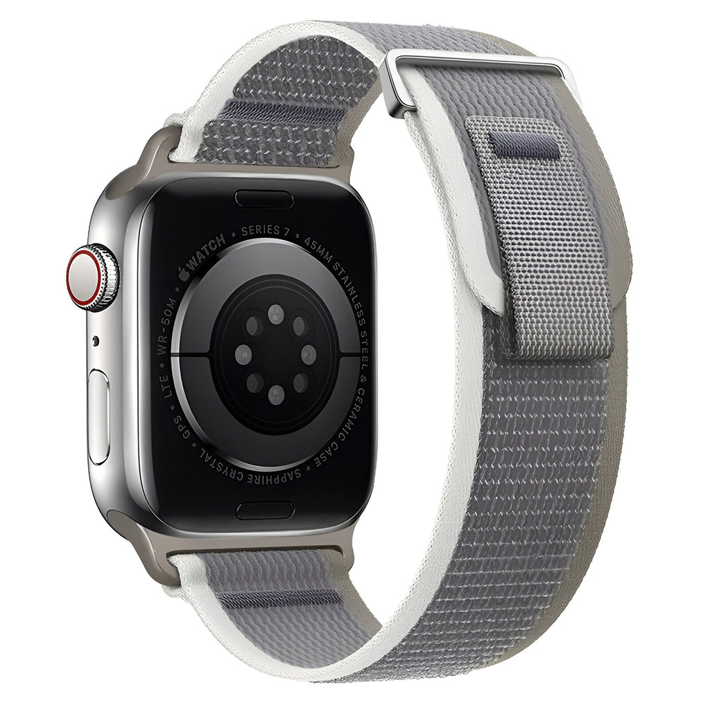 Correa Trail Edition de nailon resistente para Apple Watch con cierre de velcro, modelo Elios