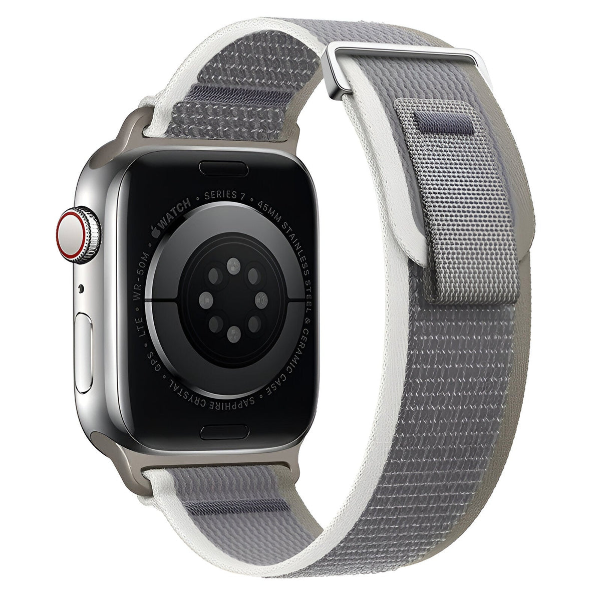Correa Trail Edition de nailon resistente para Apple Watch con cierre de velcro, modelo Elios