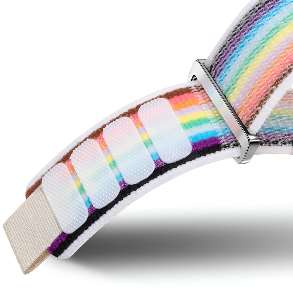 Correa Trail Edition de nailon resistente para Apple Watch con cierre de velcro, modelo Elios