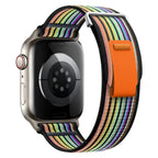Correa Trail Edition de nailon resistente para Apple Watch con cierre de velcro, modelo Elios
