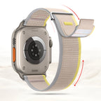 Correa Trail Edition de nailon resistente para Apple Watch con cierre de velcro, modelo Elios