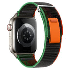 Correa Trail Edition de nailon resistente para Apple Watch con cierre de velcro, modelo Elios