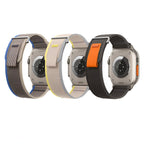 Correa Trail Edition de nailon resistente para Apple Watch con cierre de velcro, modelo Elios