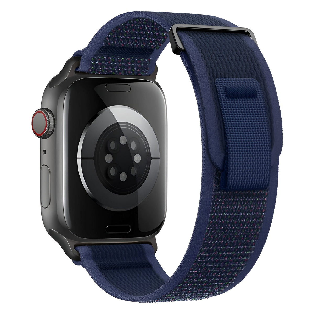 Correa Trail Edition de nailon resistente para Apple Watch con cierre de velcro, modelo Elios