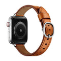 Correa para Apple Watch, hebilla ovalada, acabado plata, negro u oro rosa, modelo Yrana