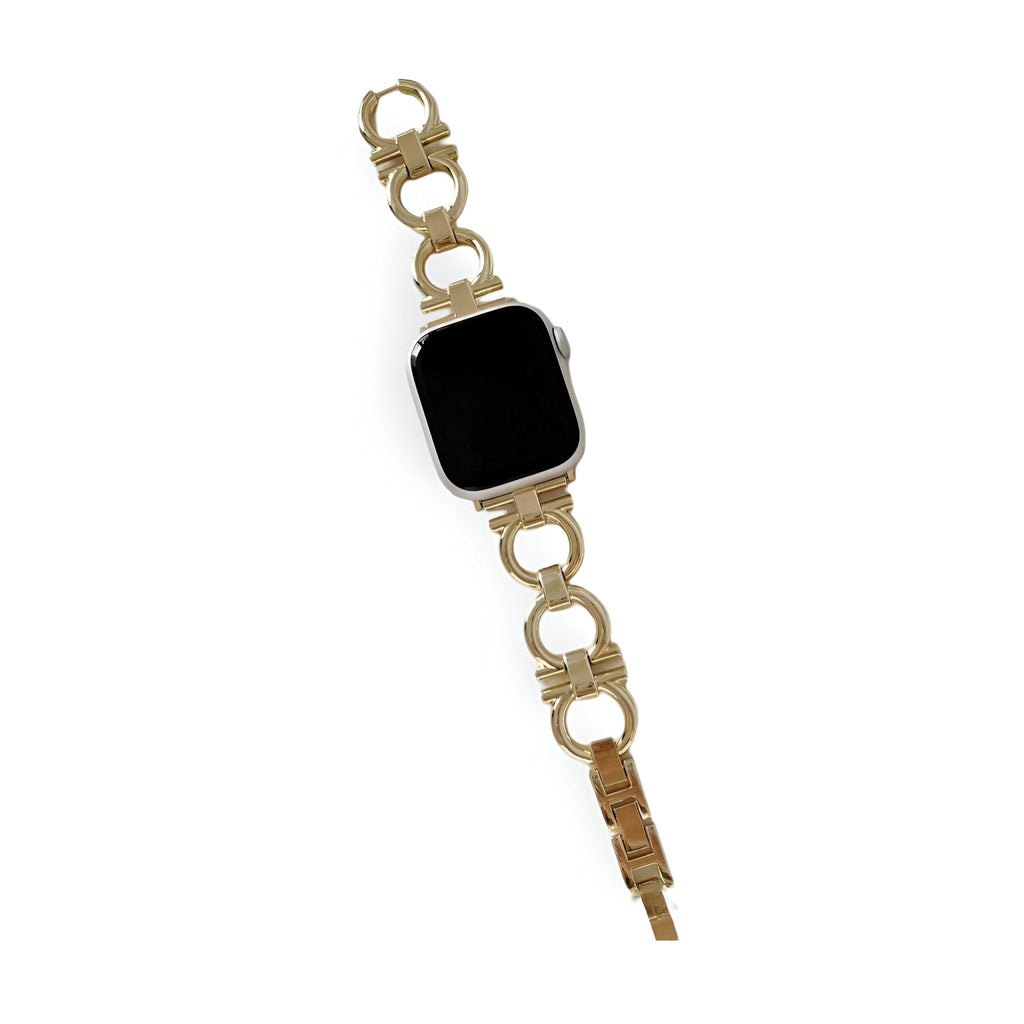 Correa Apple Watch, de diseño circular, para mujer, modelo Anima