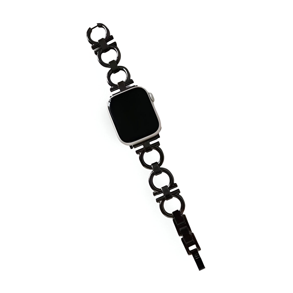 Correa Apple Watch, de diseño circular, para mujer, modelo Anima