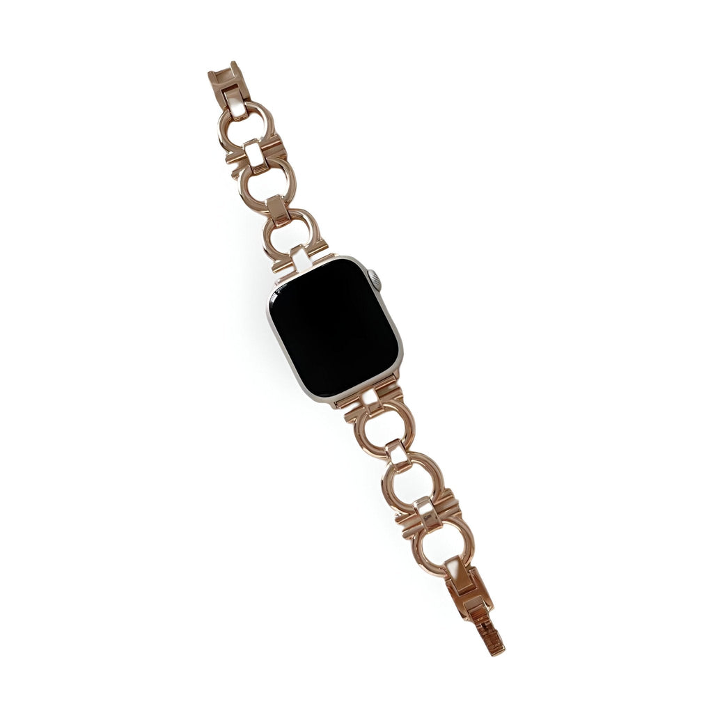 Correa Apple Watch, de diseño circular, para mujer, modelo Anima