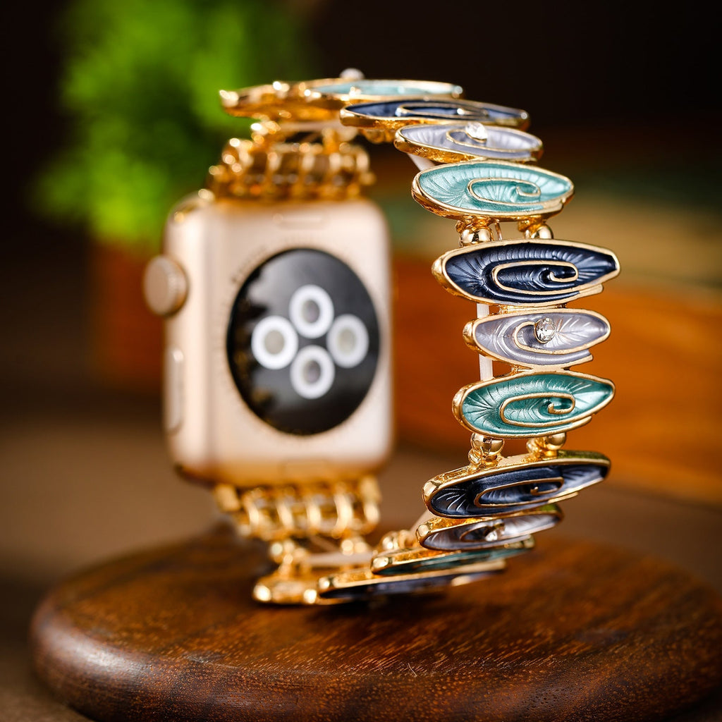 Correa Apple Watch, de look colorido, para mujer, modelo Marisol