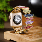 Correa Apple Watch, de look colorido, para mujer, modelo Marisol
