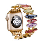 Correa Apple Watch, de look colorido, para mujer, modelo Marisol