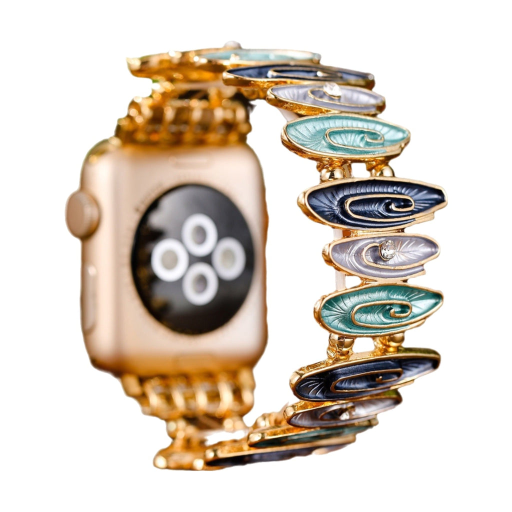 Correa Apple Watch, de look colorido, para mujer, modelo Marisol