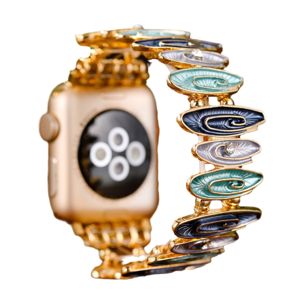 Correa Apple Watch, de look colorido, para mujer, modelo Marisol