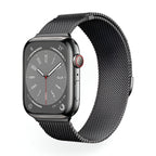Correa de Apple Watch, de acero inoxidable, unisex, modelo Vyrn
