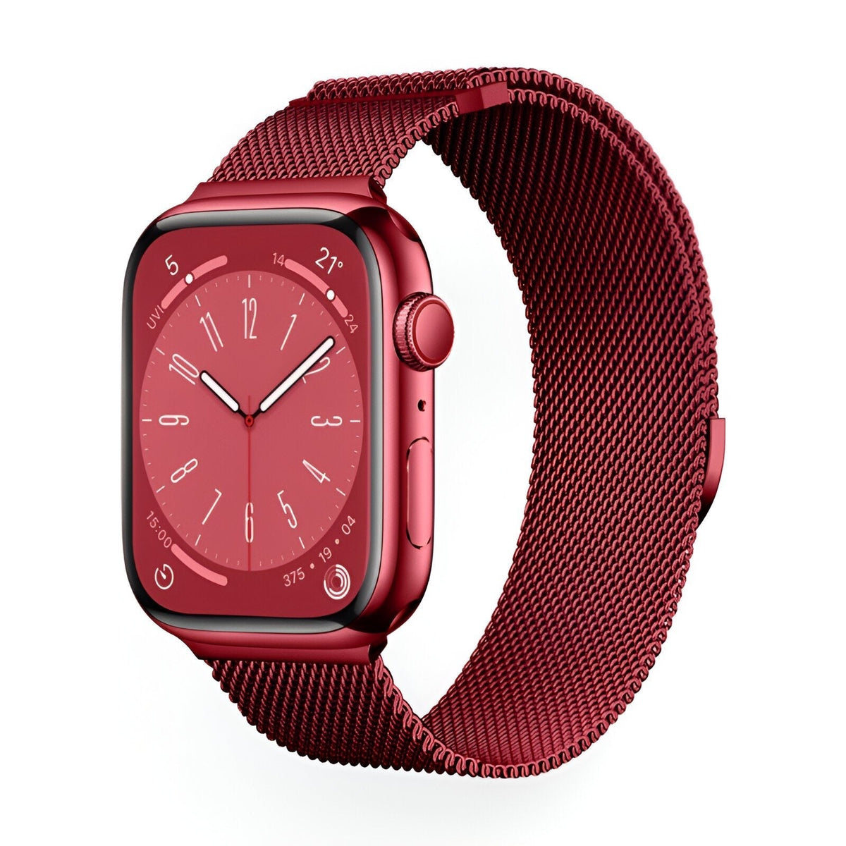 Correa de Apple Watch, de acero inoxidable, unisex, modelo Vyrn