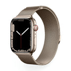 Correa de Apple Watch, de acero inoxidable, unisex, modelo Vyrn